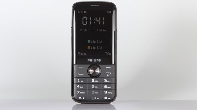 Đánh giá điện thoại Phillips E330 pin 4050mAh