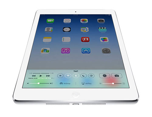 iPad Air 16GB Wifi 3G thiết kế nguyên khối đơn giản mà tinh tế, gọn nhẹ