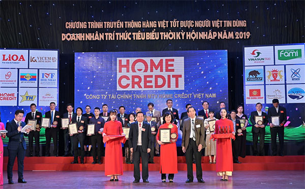 Hoạt động cho vay tài chính của Home Credit đã khẳng định uy tín tại thị trường Việt Nam