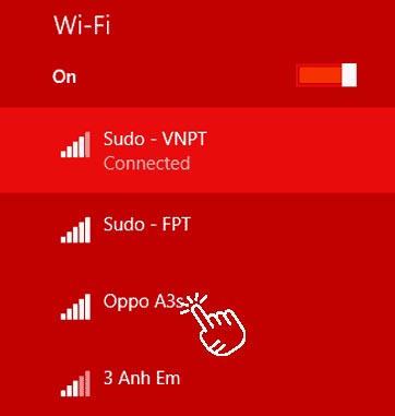 Cách phát Wifi trên OPPO A3S (5)