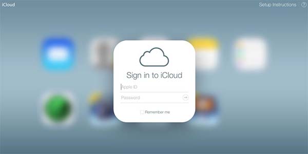 Đăng nhập tài khoản iCloud Apple trên máy tính