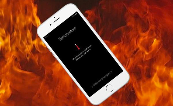 iPhone bị nóng khi sạc
