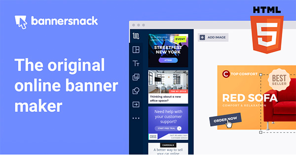 Phần mềm thiết kế banner Phần mềm Bannersnack