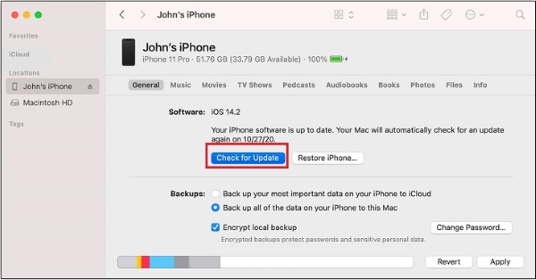 Khôi phục iPhone và nâng cấp phiên bản mới qua iTunes
