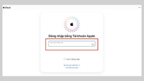 Nhập mã xác minh để đăng nhập