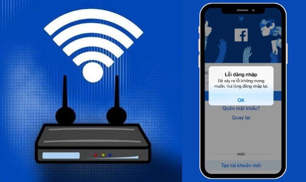 Lỗi do kết nối Wi-Fi yếu hoặc mạng dữ liệu di động chập chờn